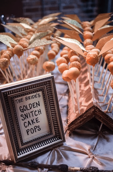 David Bely Cake Pops Golden Snitch